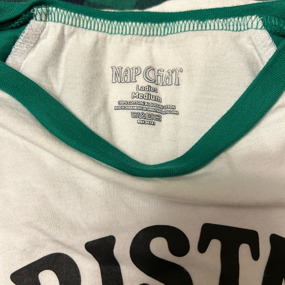 Nap Chat Holiday T-Shirt and Ochenta Flannel Pants - Picture 13 of 14